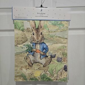 Peter Rabbit Easter Table Runner New